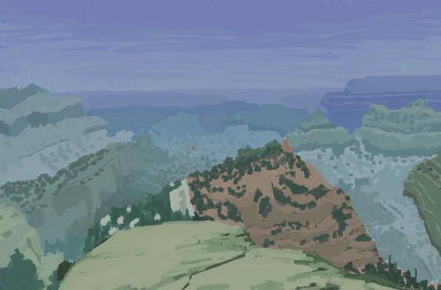 Grand Canyon Landscape